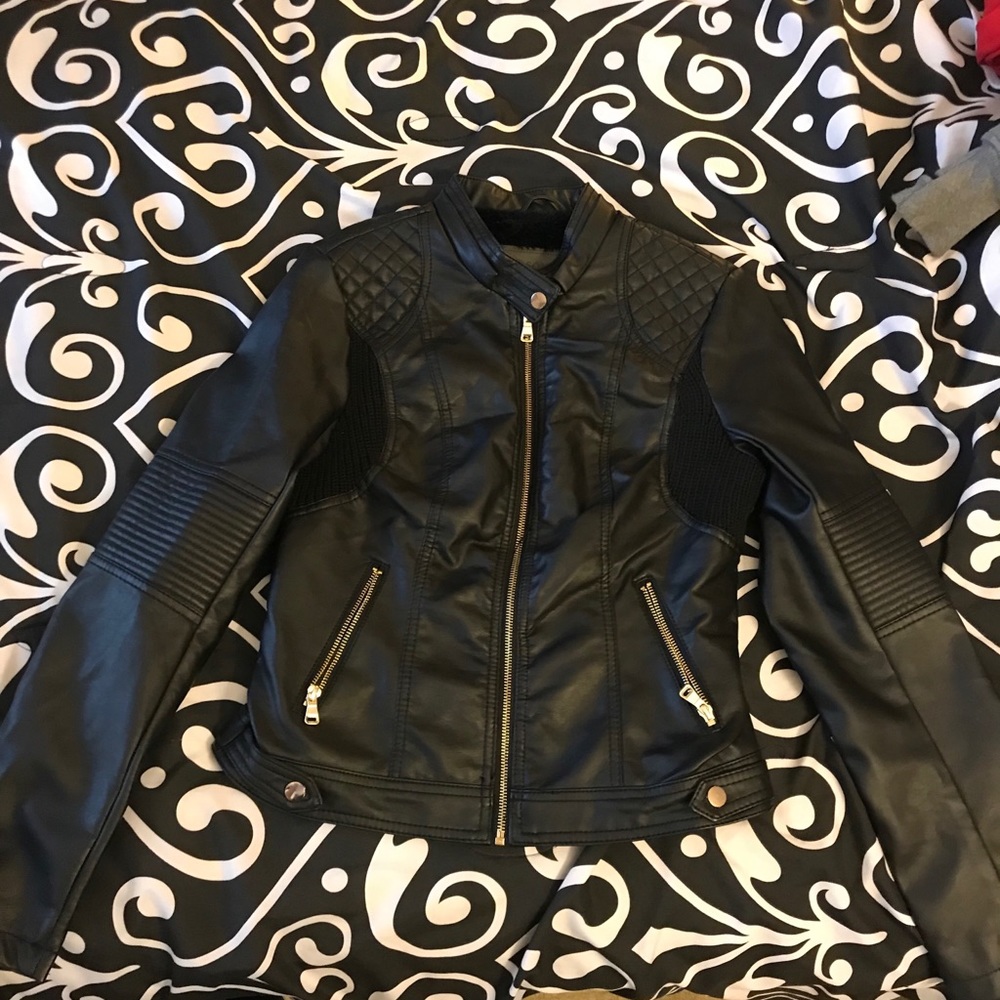 Leather jacket